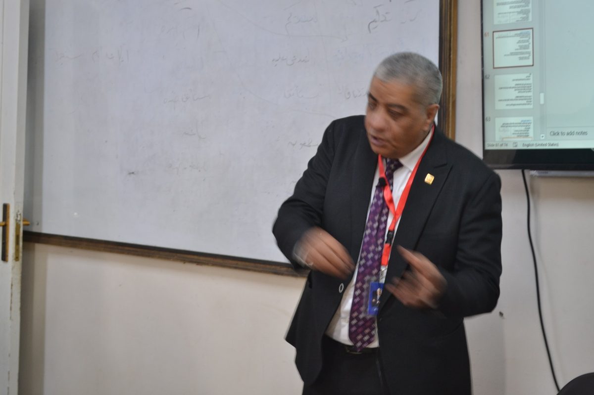 شرح عملي داخل المركز العلمي ببني سويف